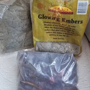 EmberGlow Glowing Embers for Fireplace